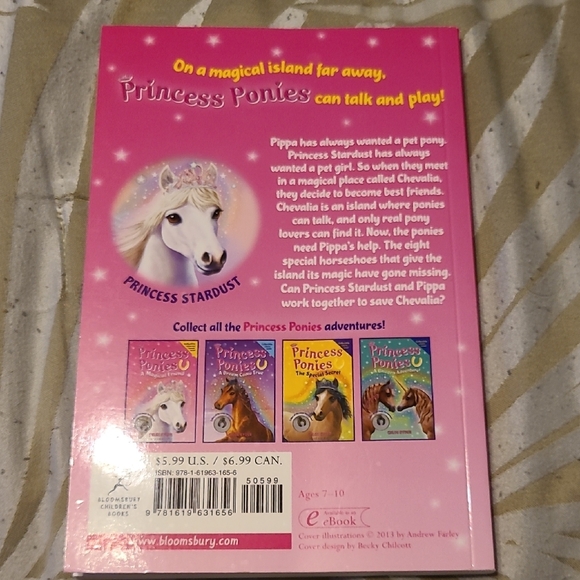 Princess Ponies: A Magical Friend Book By Chloe Ryder - Picture 2 of 3